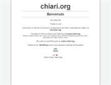 Tablet Screenshot of chiari.org